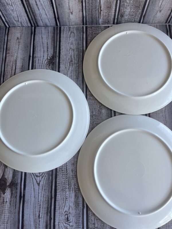 Yellow Daisy Melmac Melamine Dinner Plates - Set of 3 - Image 4