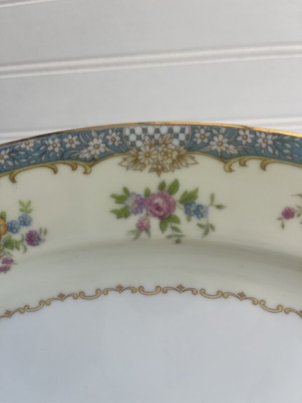 1933 Noritake Naomi 11 5/8” Serving Platter - Image 2