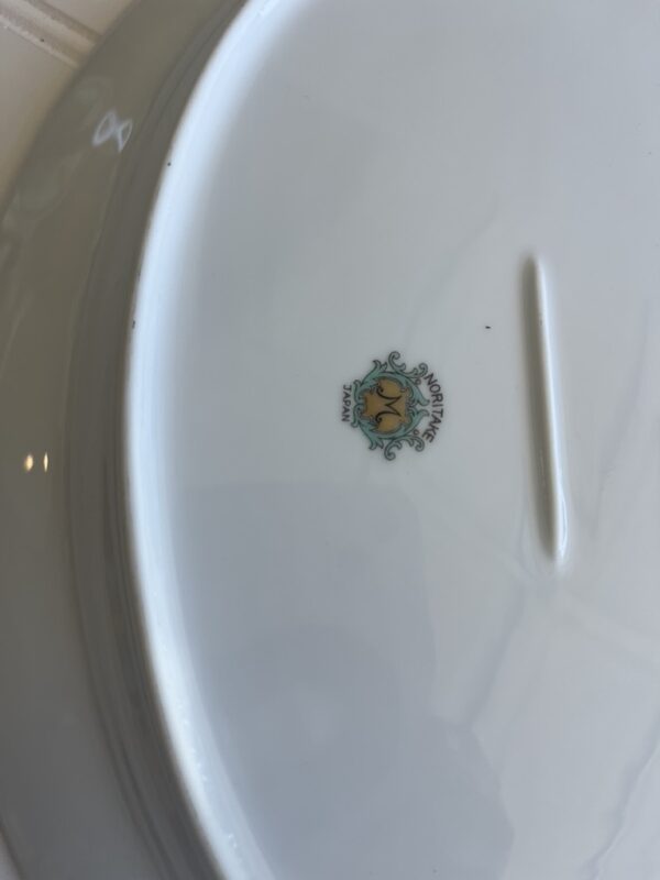 1933 Noritake Naomi 11 5/8” Serving Platter - Image 3