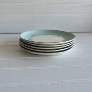 Lifetime China Gold Crown Salad/Dessert Plates – Set of 5