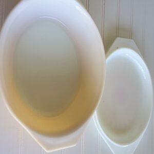 Vintage Sunflower Daisy Pyrex Casserole Backing Dish