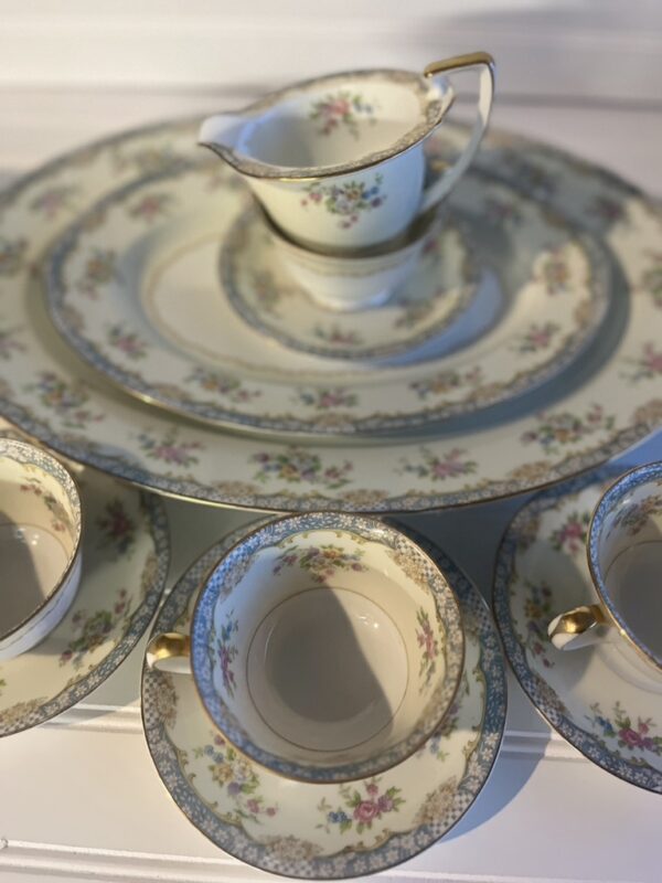 1933 Noritake Naomi 11 5/8” Serving Platter - Image 5