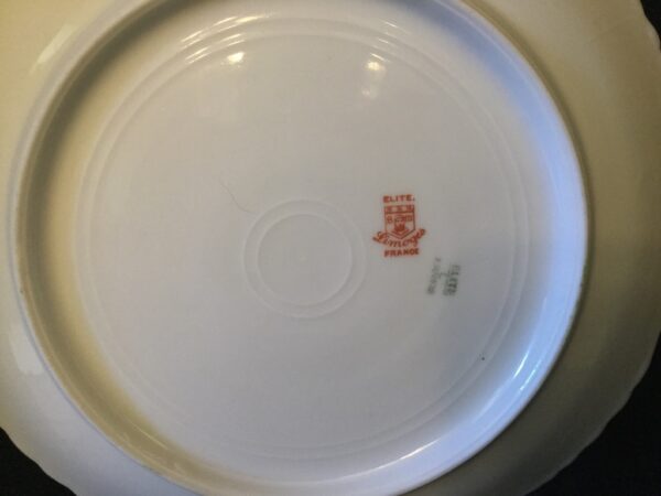 Vintage Bawo and Dotter Limoges Salad Plate – Pink Roses & Gold, c. Late 1800s - Image 2
