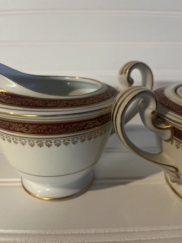 Vintage 1950's Rebeta Noritake Creamer and Sugar Set - Image 6