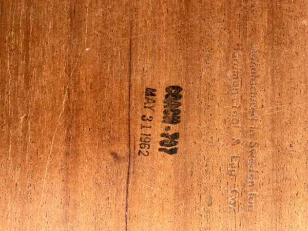 Vintage Swedish Wooden Trays – 1960 & 1962 - Image 5