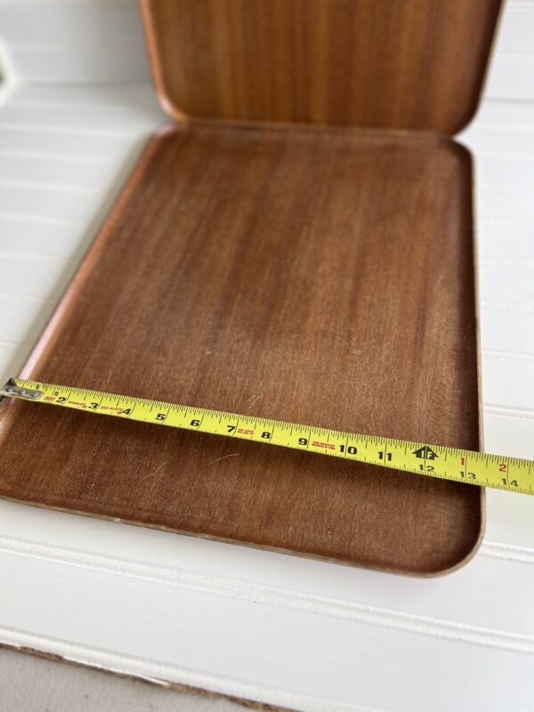 Vintage Swedish Wooden Trays – 1960 & 1962 - Image 2